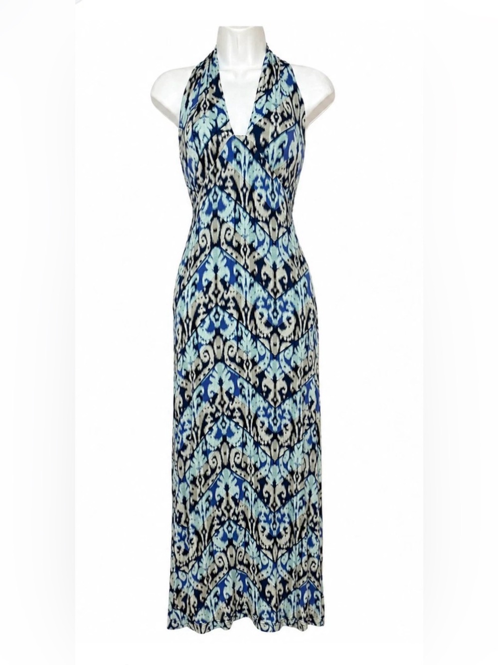 CAbi halter/strapless maxi dress